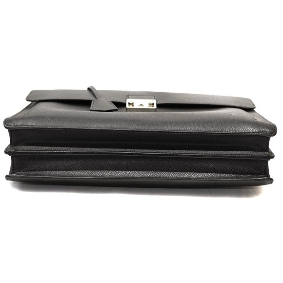 Louis Vuitton Associé Cartable 2 Bag Taiga Leather Noir Black - Picture 5 of 14